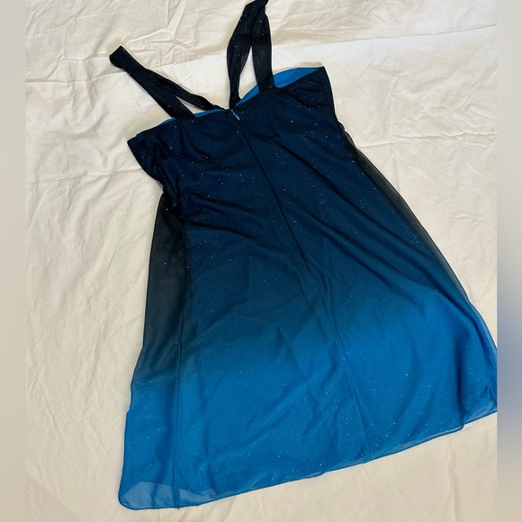 Ombré Sparkle Cocktail Dress - Picture 8 of 13